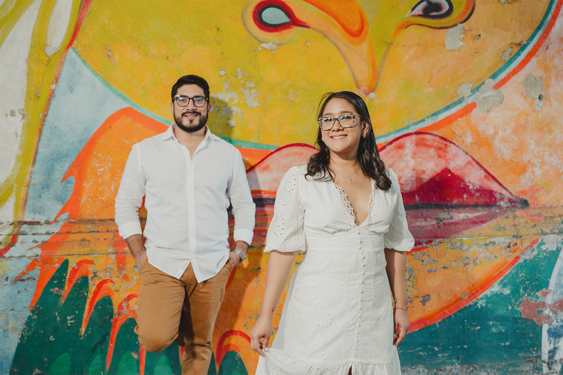 Fotografía de Ricardo y Mariangeles